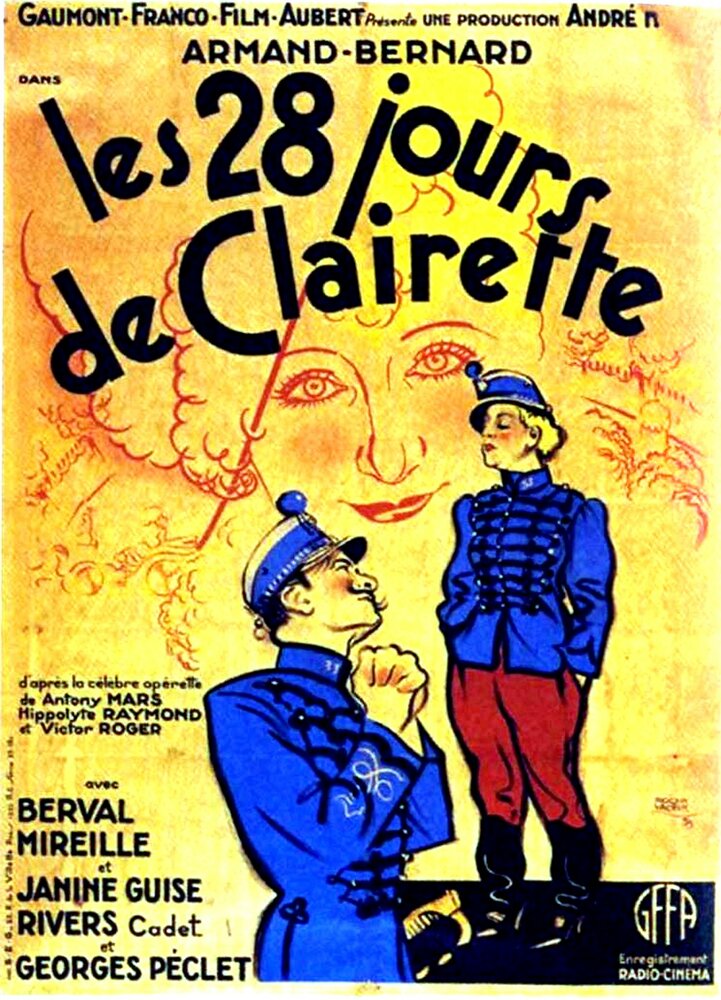 Les vingt-huit jours de Clairette (1933)